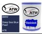 Preview: BMW, Deep Sea Blue Pearl, A76: 500ml Lackdose, von ATW Autoteile West.